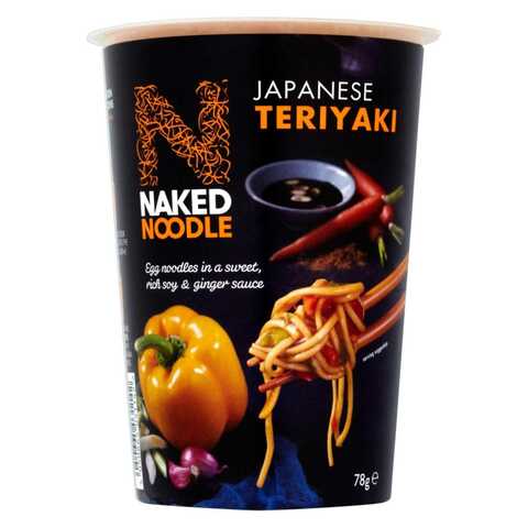 Naked Noodle Japanese Teriyaki Egg Noodles G Price In Uae Carrefour