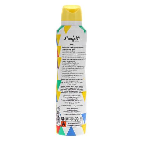 Buy Confetti London Party Deodorant Spray Ml Online Carrefour Kenya