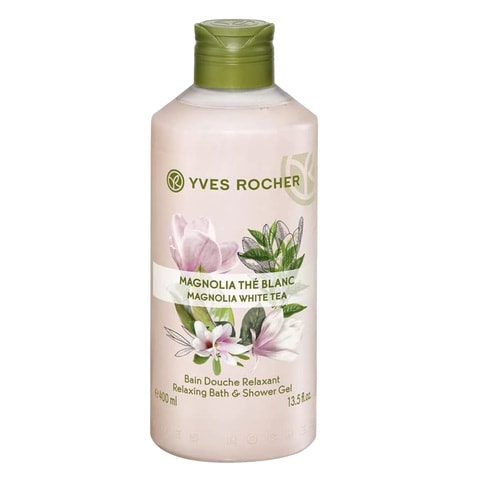 Buy Yves Rocher Magnolia White Tea Relaxing Bath And Shower Gel 400ml