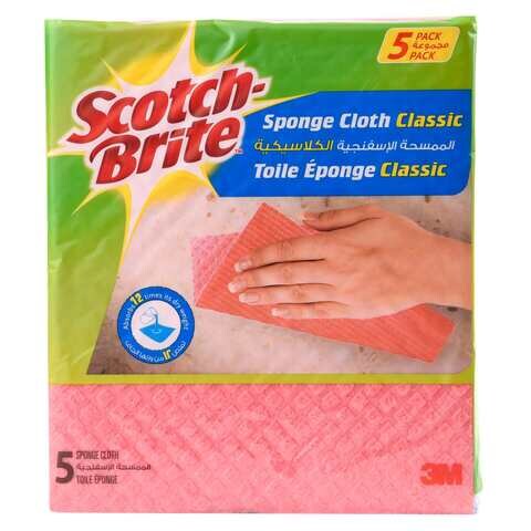 Scotch Brite Multi Purpose Sponge Cloth Super Absorbent 18x19cm Sponge