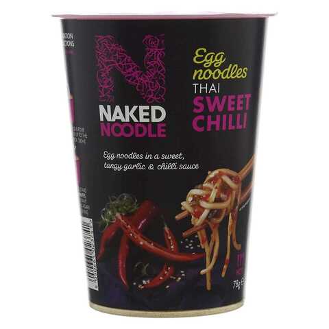 Naked Noodle Thai Sweet Chilli Egg Noodles 78g Price In UAE Carrefour