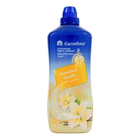 Buy Carrefour Concentrated Fabric Softener Sensations Vanilla Blue L