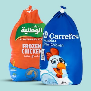 الدجاج المجمد