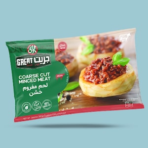 لحمة مفرومة مجمدة