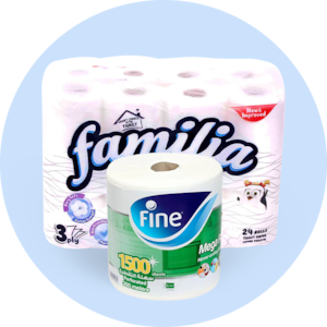 Kitchen & Toilet Rolls