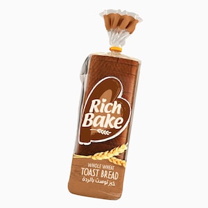 الخبز البني والتوست