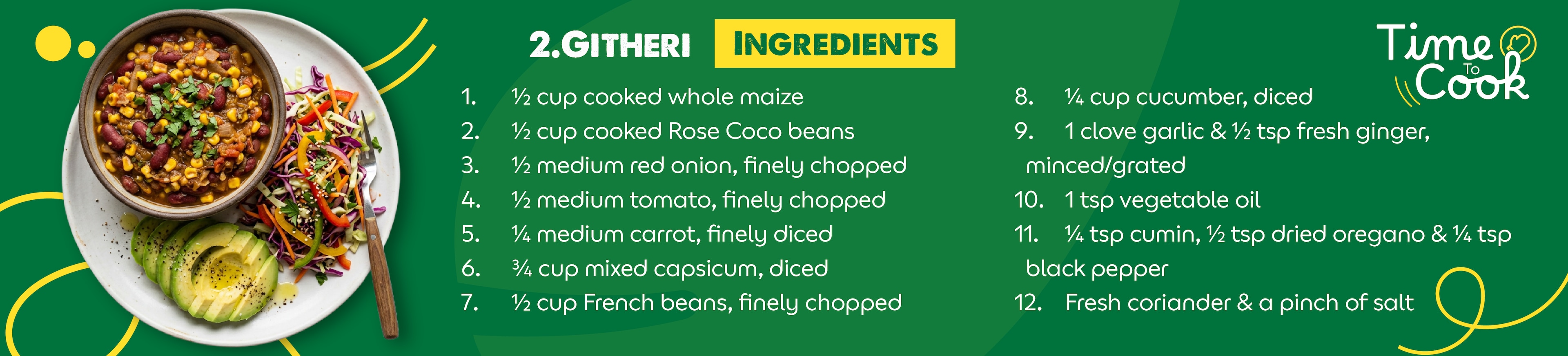 Githeri Ingredients 