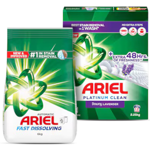 المنظفات والعناية بالملابس