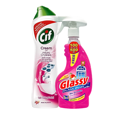 Buy Cif Rose Cream Cleaner with Micro Crystals - 500 ml Online - Shop  Cleaning & Household on Carrefour Egypt
