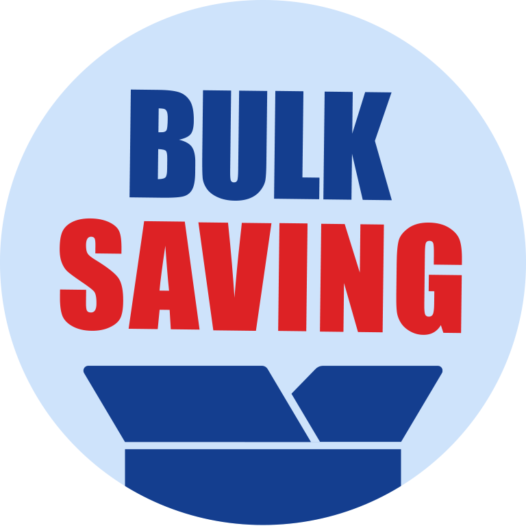Bulk savings