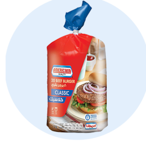 برجر وأجنحة