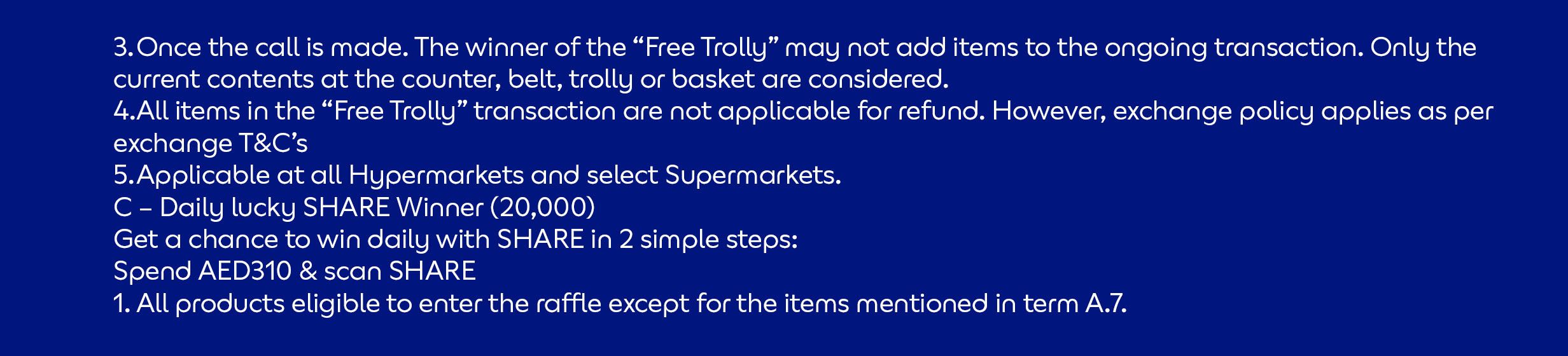 Free trolley 1