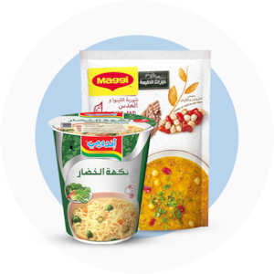 الشوربات والوجبات الخفيفة