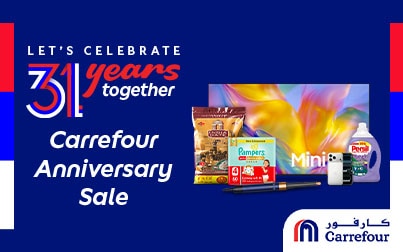 carrefour anniversary sale banner image