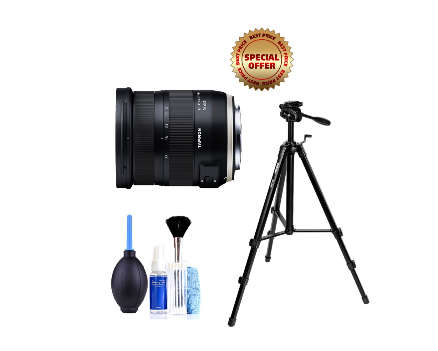 Buy Tamron A037n 17 35mm F 2 8 4 Di Osd For Nikon Velbon Ex 630 Tripod Gosmart Cleaning Kit Online Shop Electronics Appliances On Carrefour Uae