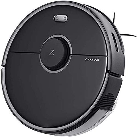 Buy Xiaomi Roborock S5 Max Robot Vacuum And Mop Robotic Vacuum Cleaner With E Tank Lidar Navigation Selective Room Cleaning Super Powerful Suction And No Mop Zones Works With Alexa Black Online Shop