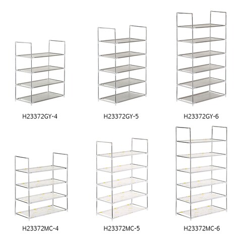 Buy Generic 6 Tier Shoe Rack Shoe Tower Shelf Storage Organizer Cabinet Stackable Shelves Holds 18 Pairs Of Shoes Grey Online Shop Home And Garden On Carrefour Uae