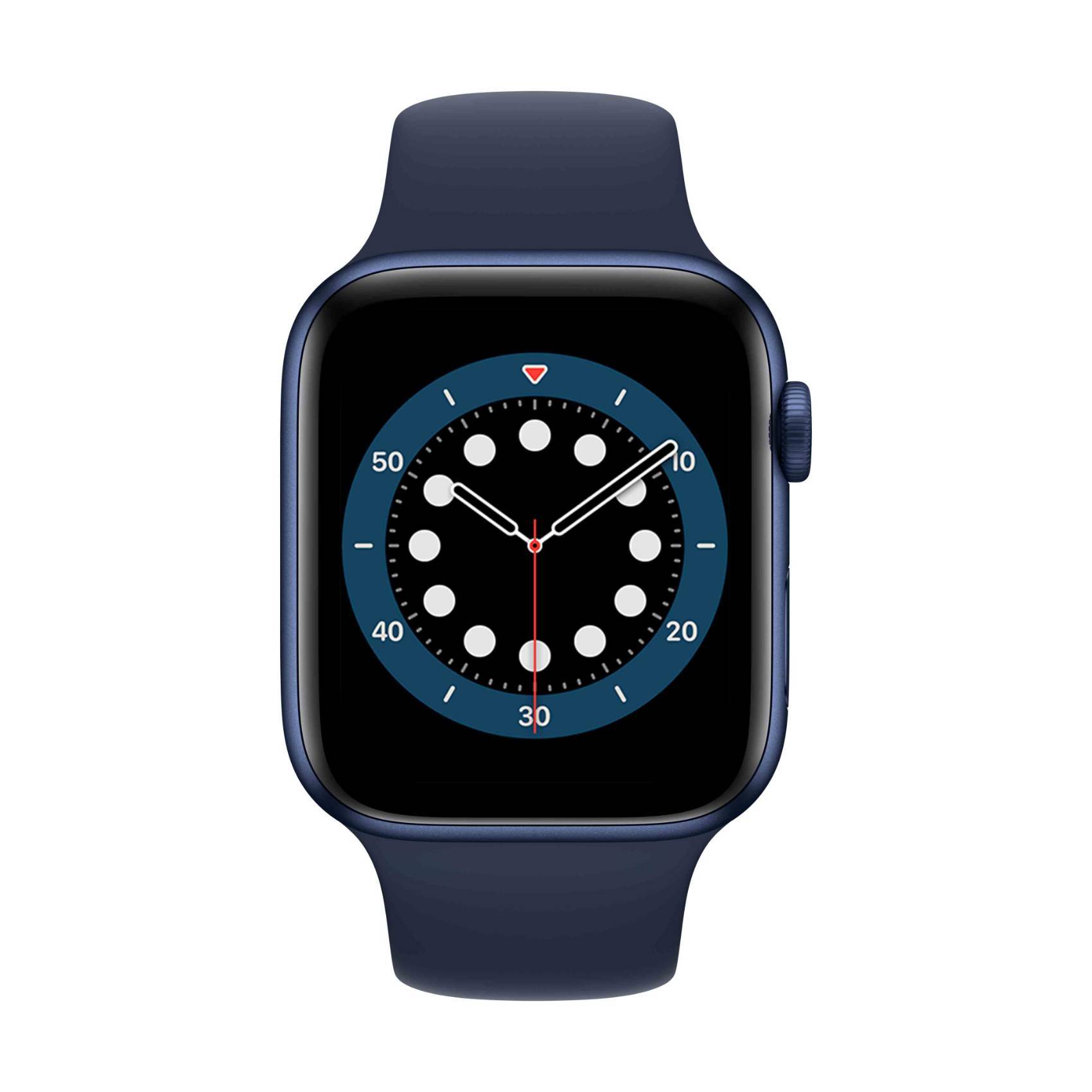 14+ Apple Watch Series 6 Gps 44Mm Blue Aluminium Case With Deep Navy Sport Band Gallery