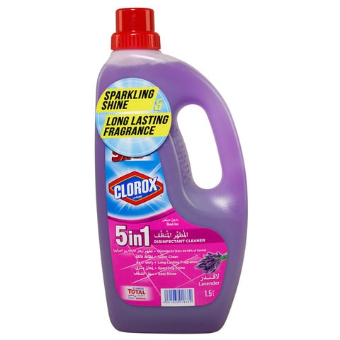 Buy Clorox 5 In 1 Lavender Disinfectant Cleaner 1 5l Online Shop