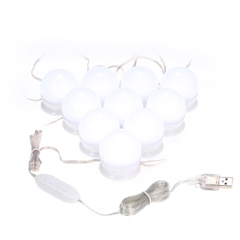 Buy Generic Make Up Mirror Lights Led Vanity Mirror Bulb Dimmable Lamp 10pcs Eu Plug Online Shop Home And Garden On Carrefour Uae