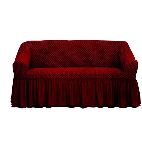 Buy Tendance S Sofa Cover 3 Seater Burgundy Online Shop Home
