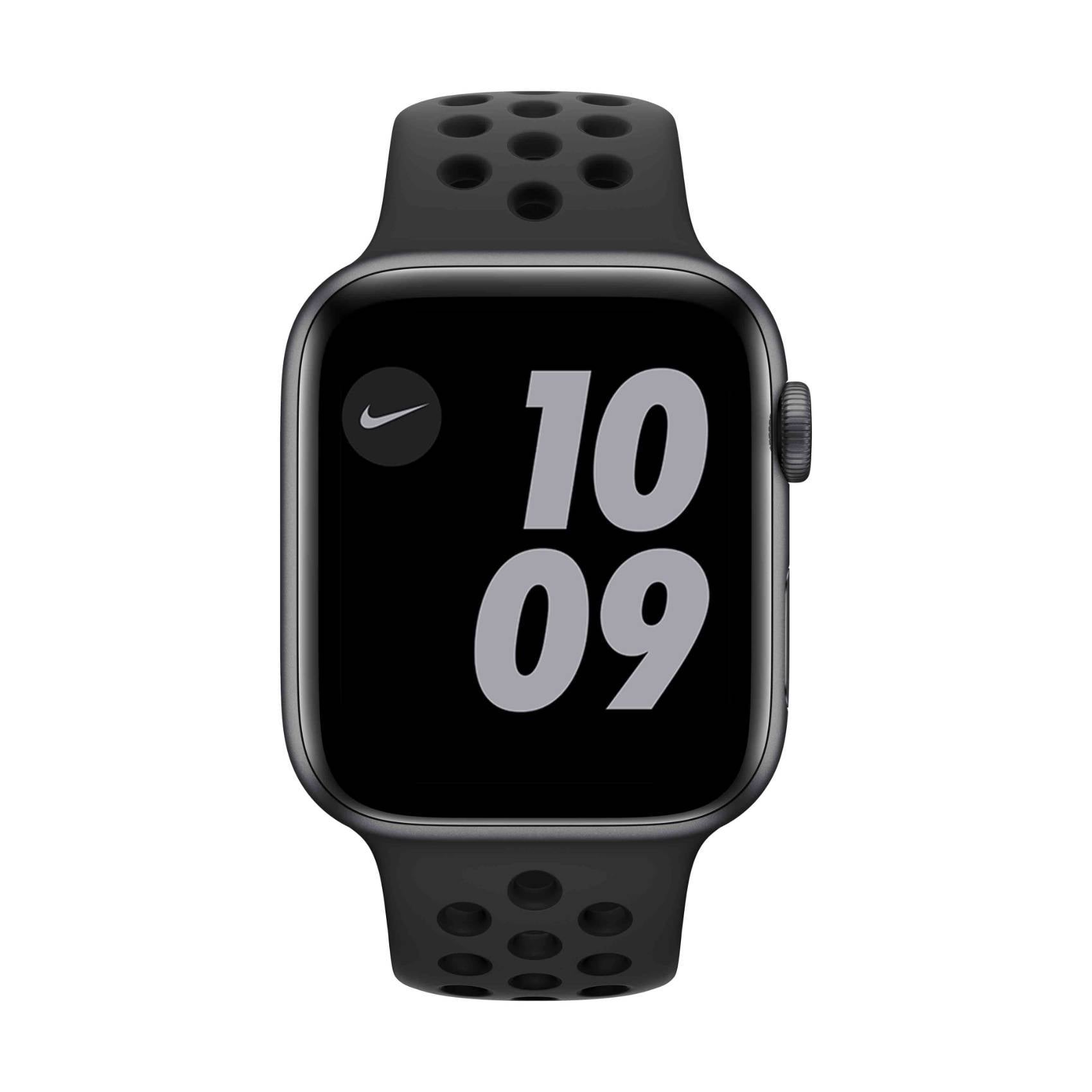 Buy Apple Watch Nike Series 6 Gps 44mm Space Gray Aluminium Case With Anthracite Black Nike Sport Band Regular Online Shop Smartphones Tablets Wearables On Carrefour Uae