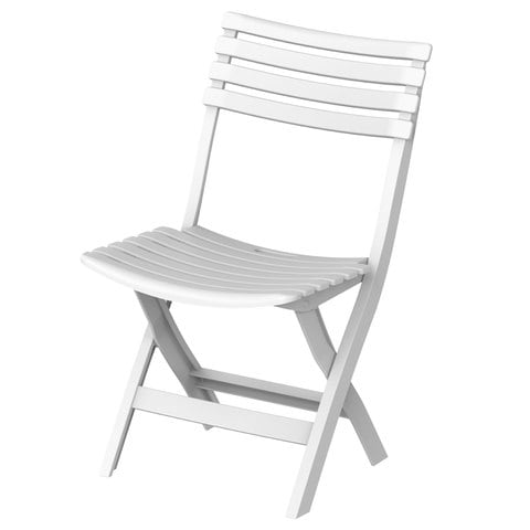 Buy Cosmoplast Folding Chair White 2 8kg Online Shop Home