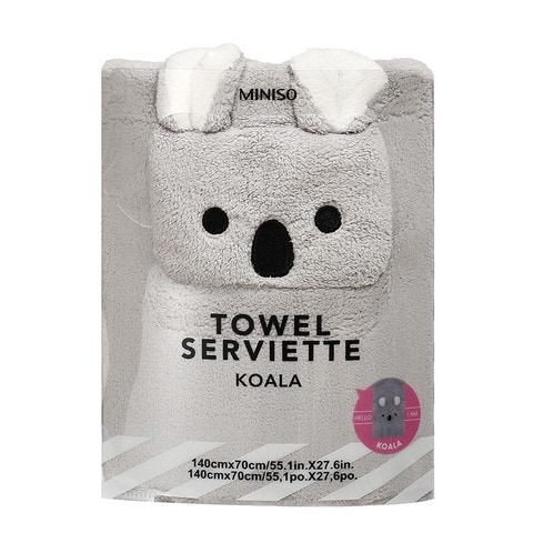 Buy MINISO Bath  Towel Koala Online Shop Home Garden 