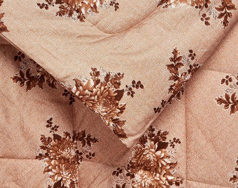 Buy Swayam Zinnia Collection Flat Queen Bedsheet Set Brown 240 X 270 Cm Qf15007 Online Shop Home And Garden On Carrefour Uae