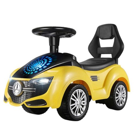 Buy Coolbaby Ride On Twist Car Swing Toy Car 4 Wheel Light And Musicmyellow Online Shop Toys Outdoor On Carrefour Uae