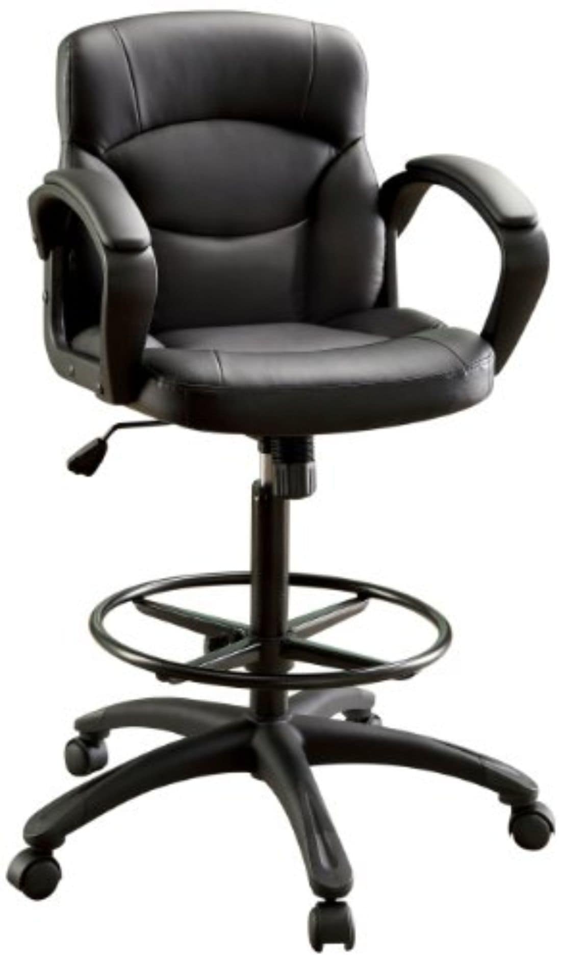 buy furniture of america uno office stool black online  shop home and  garden on carrefour uae