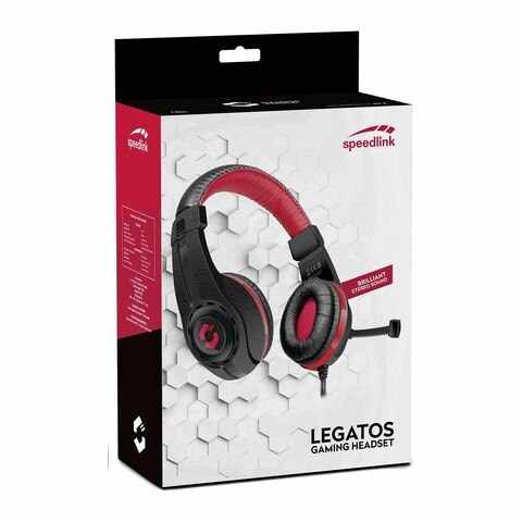 Buy Speedlink Legatos Stereo Gaming Headset Black Online Shop