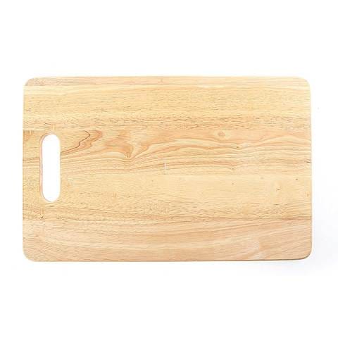 WTL Rectangular Wooden Cutting Board Beige 25x39x1.5cm