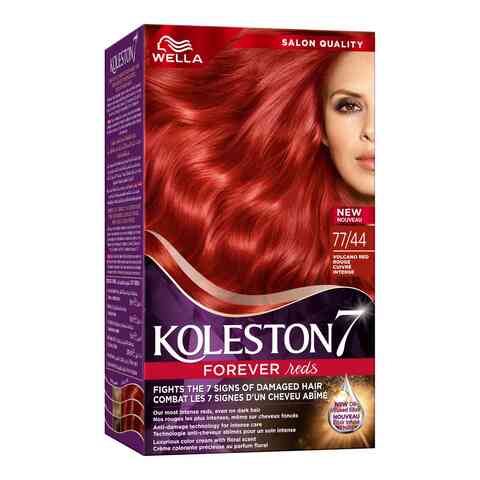 Wella Koleston Supreme Hair Color 77/44 Intense Copper Red