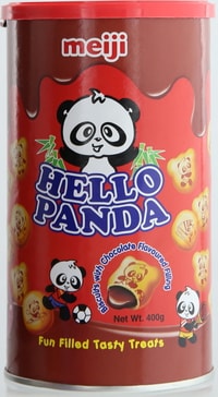Meiji Hello Panda Chocolate Filling Biscuits 400g