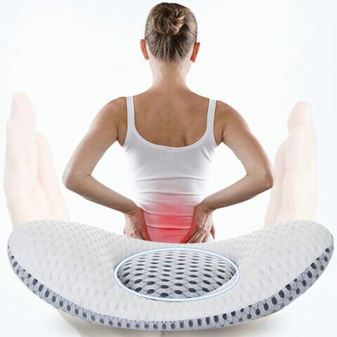 Lumbar Support Pillow For Sleeping, 3d Air Mesh Back Cushion For