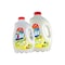 Feba Lemon Dishwashing Liquid - 3 Liters +Dishwashing Liquid 2 Liters