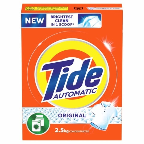 Tide Automatic Laundry Detergent Powder Original Scent 2.5kg