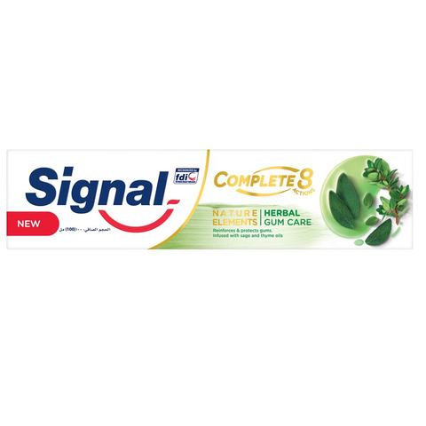 Signal Complete 8 Herbal Gum Care Toothpaste White 100ml