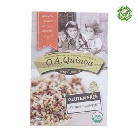 O.A. Quinoa Gluten Free Mixed Quinoa 340g