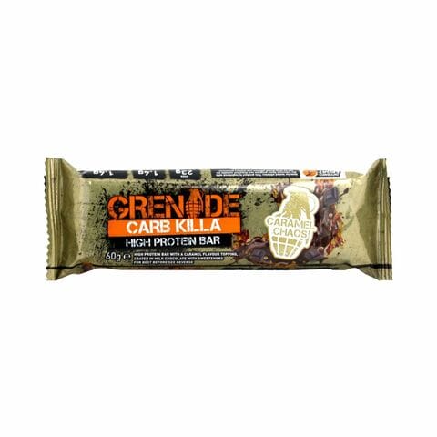 Grenade Carb Killa Caramel Chaos Chocolate Bar 60g