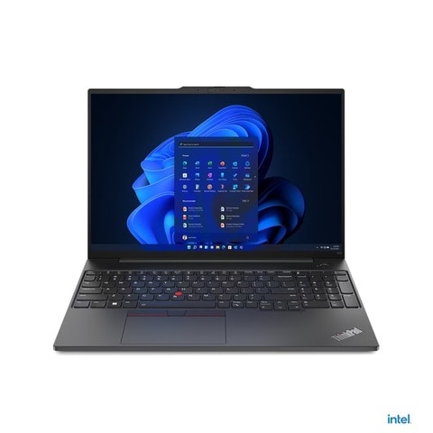 Lenovo ThinkPad E16 Gen 1 Intel&reg; Core&trade; i5-1335U 8GB DDR4 RAM 512GB SSD Integrated Intel&reg; Iris&reg; Xe Graphics 16&quot; WUXGA IPS Display Backlit English (EU) Keyboard Windows 11 Pro Graphite Black