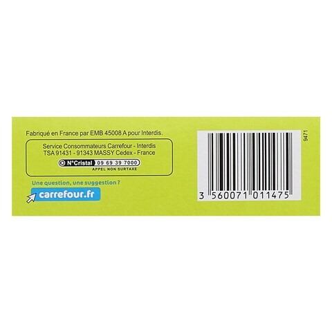 Carrefour Saveur Fig Cereal Bar 126g x Pack of 6