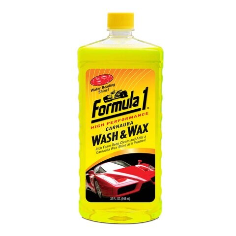 FORMULA 1 WASH &amp; WAX 32OZ 946 ML