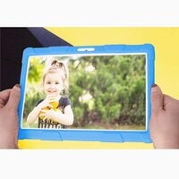 Atouch Kids Tab A10 Tablet, 10.1 Inch, Dual Sim, 4GB RAM, 64GB ROM, 4G LITE with Gifts - Blue