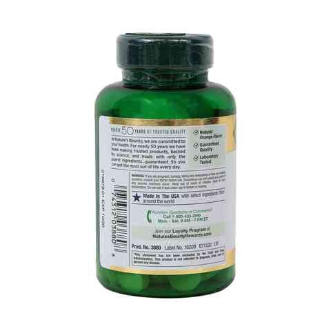 Nature&#39;s Bounty Vitamin C 500mg With Rose Hips 90Pcs