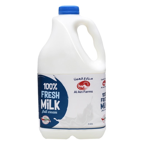 Al Ain Full Cream Fresh Milk 2L