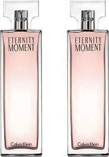 Calvin Klein Set Of 2 Ck Eternity Moment Eau De Parfum For Women, 100 ml Each