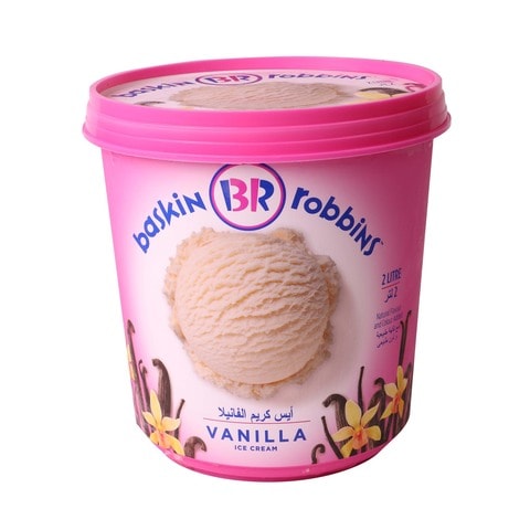 Baskin &amp; Robbins Vanilla Ice Cream 2L
