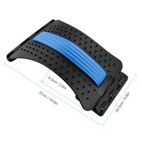 Generic-Adjustable Back Massage Stretcher Arch Back Stretcher Lumbar Waist Support Massager Lower and Upper Back Spine Pain Relief Relax